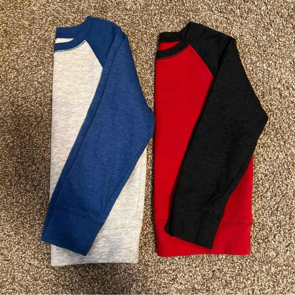 Jumping Beans Essential Fleece Red, Blue, Gray Size 4
